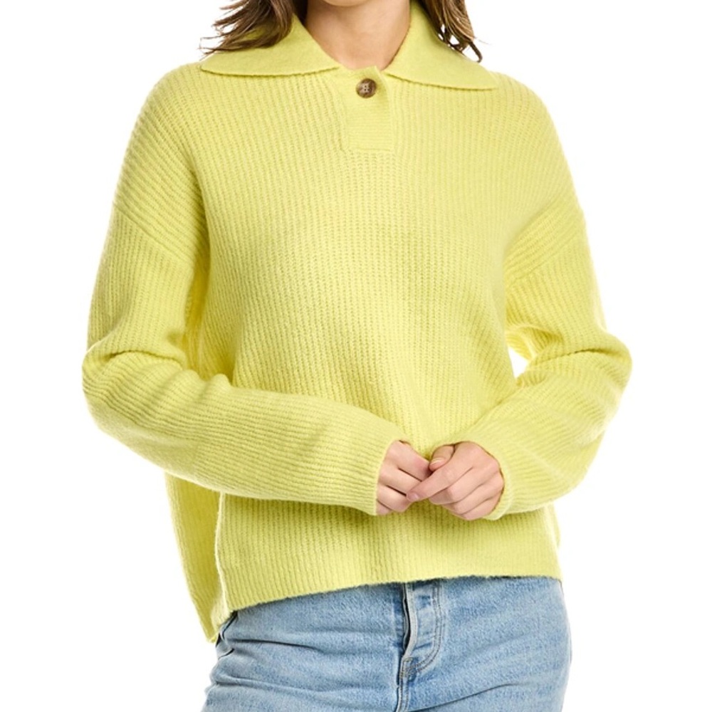 Velvet by Graham & Spencer Lemon Sweater